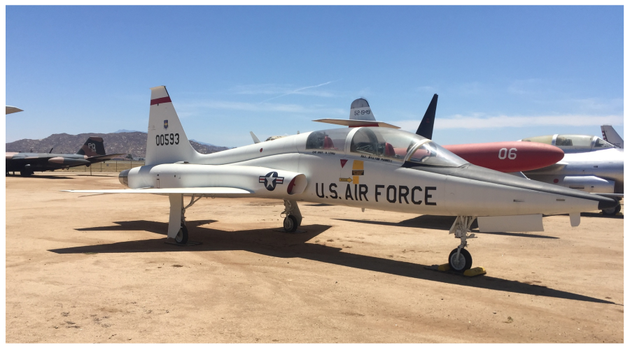 March Field Air Museum In Riverside, CA - T-38A Talon, Northrop