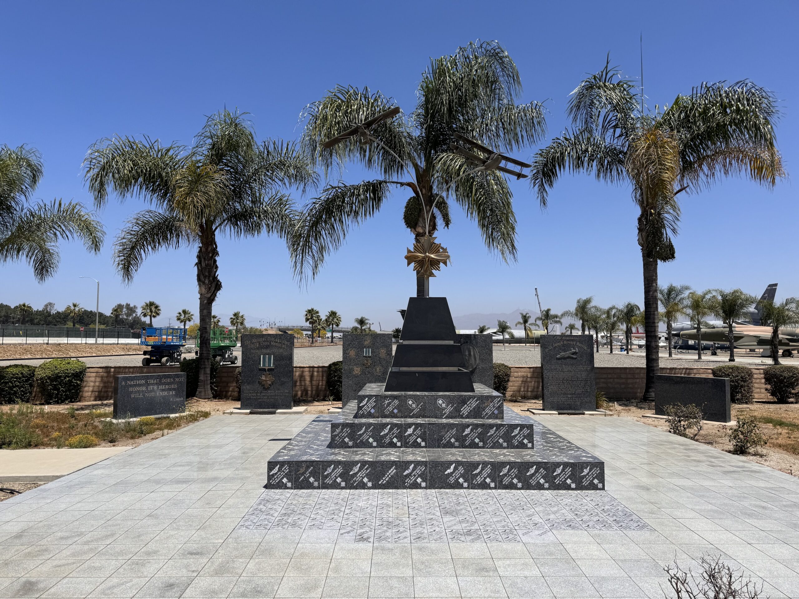 View of the DFC Memorial